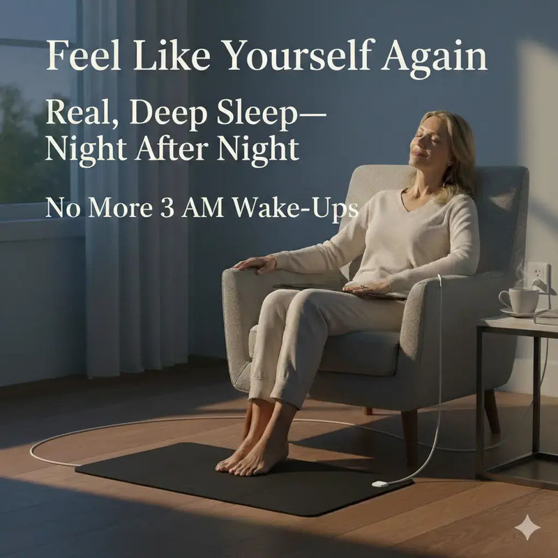 Grounding Mat That Ends Angry 3AM Wakeups—Feel Like Yourself Again